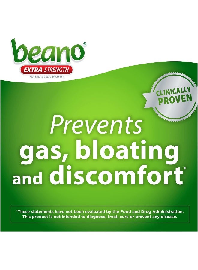 Beano Food Enzyme Dietary Supplement Tablets, 100 Tabs - Image 4